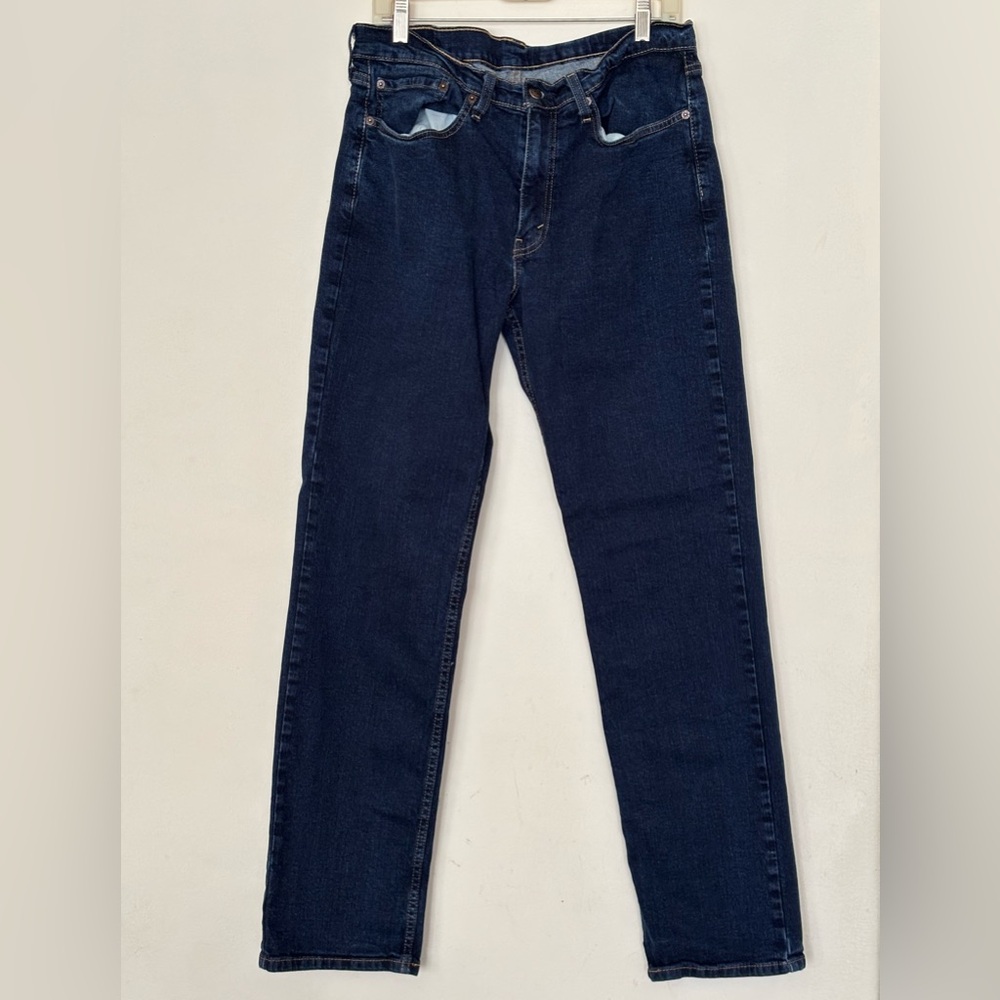 Levi's Classic Men’s Dark Blue Straight Jeans Size W 34 L 34